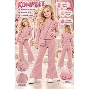 Komplet dziewczęcy  3-8 lat