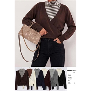 Sweter damski z golfem