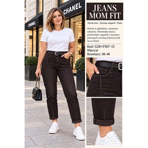 Jeansy mom fit  38-48