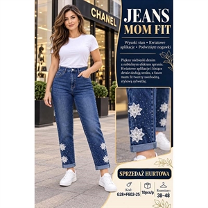 Jeansy mom fit  38-48