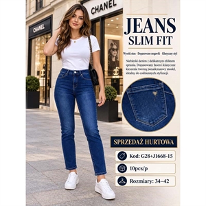 Jeansy damskie  34-42