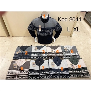 Sweter Męski Rozpinany -Turecki Produkt / L-XL