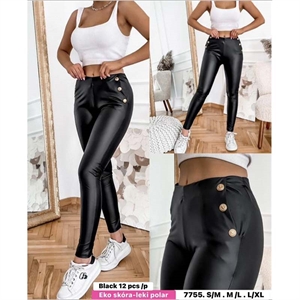 Spodnie lekko ocieplane damskie (S-XL)