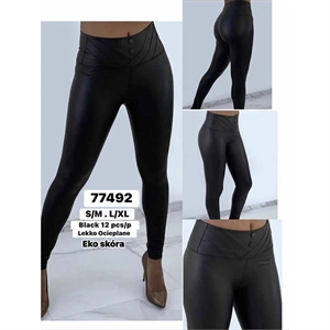 Legginsy lekko ocieplane damskie (S/M-L/XL)