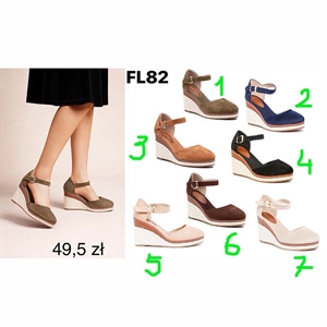 Sandały na koturnie  36-41