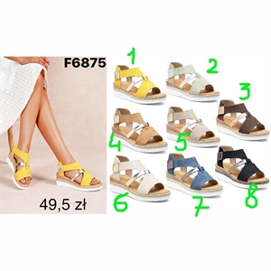 Sandały na koturnie  36-41