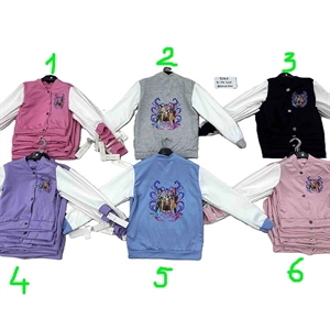 Bluza dziewczęca zapinana na guziki Masełko  4-14 lat