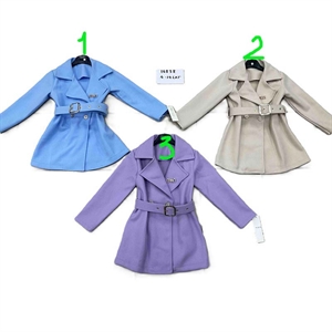 Płaszcz dziewczęcy  4-14 lat