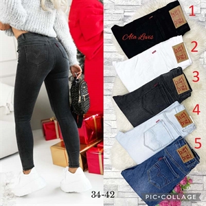 Spodnie jeansowe damskie 34-42