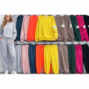 Komplet dresy welurowe produkt Włoski