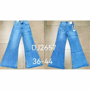 Jeansy szerokie nogawki  36-44