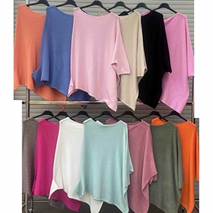 Sweter damski okrągły