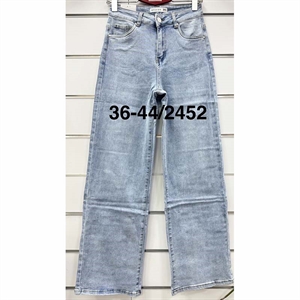 Jeansy szerokie nogawki  36-44