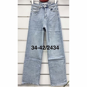 Jeansy szerokie nogawki  34-42