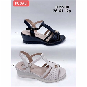 Sandały na koturnie  36-41