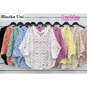 Bluzka damska koronkowa - Produkt Włoski