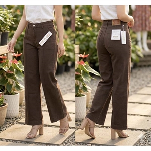 Jeansy szerokie nogawki  34-42