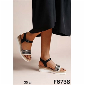 Sandały na koturnie  36-41