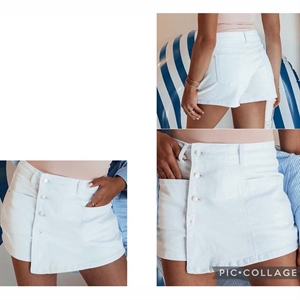 Szorty imitujące spódnicę  XS-XL