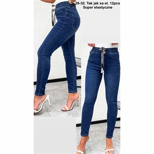 Jeansy damskie  26-32(XS-XL)