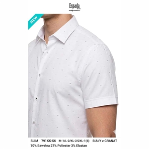 Koszula męska z krótkim rękawem M-2XL