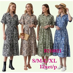 Sukienka koszulowa damska  S/M-L/XL
