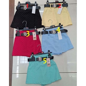 Szorty imitujące spódnicę  4-14 lat