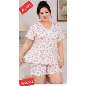 Piżama damska (XL-6XL) - Turecki Produkt
