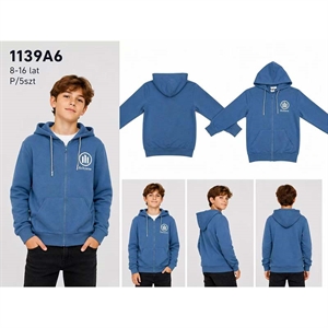 Bluza chłopięca z kapturem (8-16)