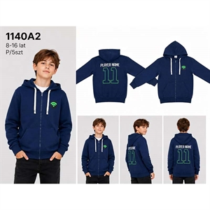 Bluza chłopięca z kapturem (8-16)