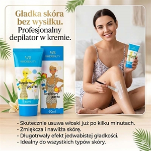 Depilator w kremie