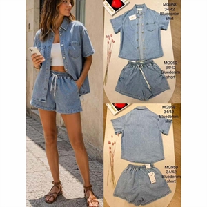 Komplet jeansowy damski  34-42