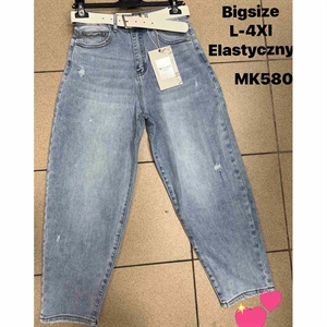 Jeansy damskie Big Size  L-4XL