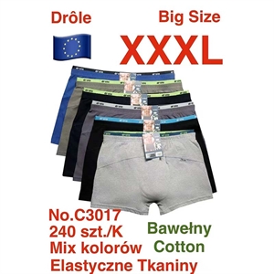 Bokserki męskie Big Size  3XL