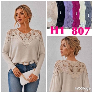 Sweter damski okrągły  L/XL-2XL/3XL