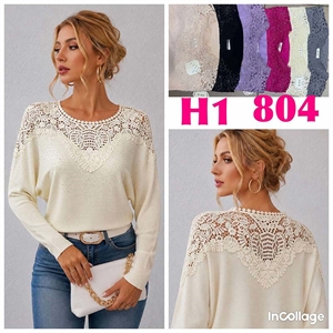 Sweter damski okrągły  L/XL-2XL/3XL