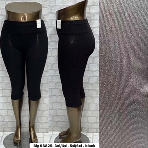 Legginsy krótkie damskie Big Size  3XL/4XL-5XL/6XL