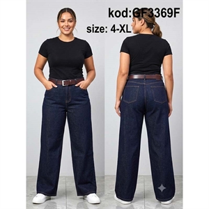 Jeansy damskie L-4XL