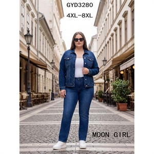 Kurtka jeansowa damska L-4XL