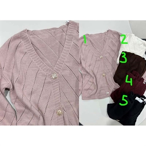 Sweter damski zapinany na guziki