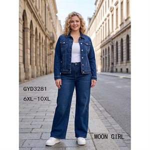 Kurtka jeansowa damska 6XL-10XL