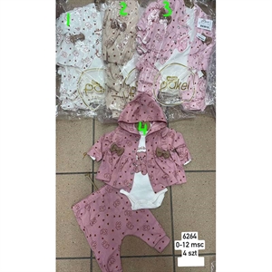 Komplet niemowlęcy produkt Turecki  0-12M