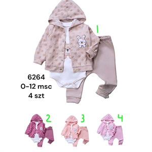 Komplet niemowlęcy produkt Turecki  0-12M