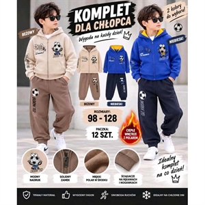 Komplet chłopięcy  98-128cm
