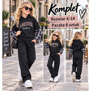 Komplet dziewczęcy 4-14 lat