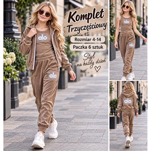 Komplet dziewczęcy 4-14 lat