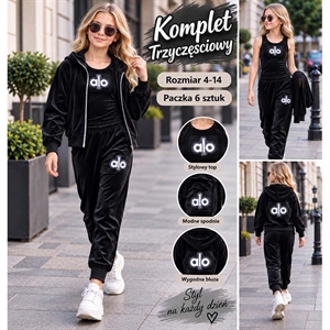 Komplet dziewczęcy 4-14 lat