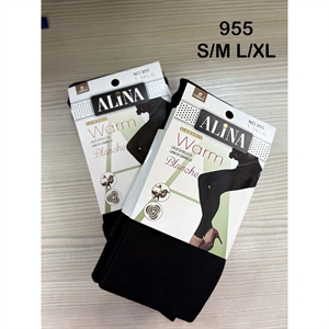 Legginsy ocieplane damskie  S/M-L/XL
