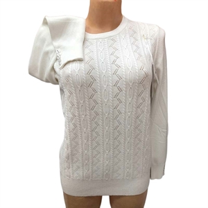 Sweter damski okrągły M/L–XL/2XL
