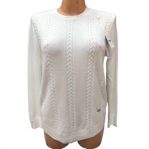 Sweter damski okrągły M/L-XL/2XL